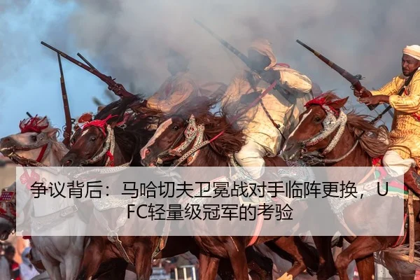 争议背后：马哈切夫卫冕战对手临阵更换，UFC轻量级冠军的考验